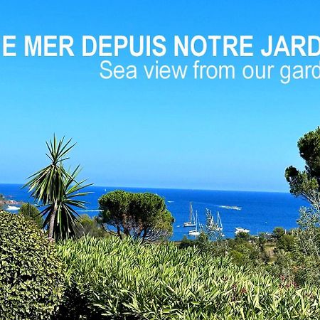 Dans Un Cadre D'Exception, Vue Mer Panoramique A Agay Cote D'Azur, Village Vacances Cap Esterel, T2 Avec Jardin, Golf, Climatisation, Wifi, 5 Piscines Saint-Raphaël Exterior foto